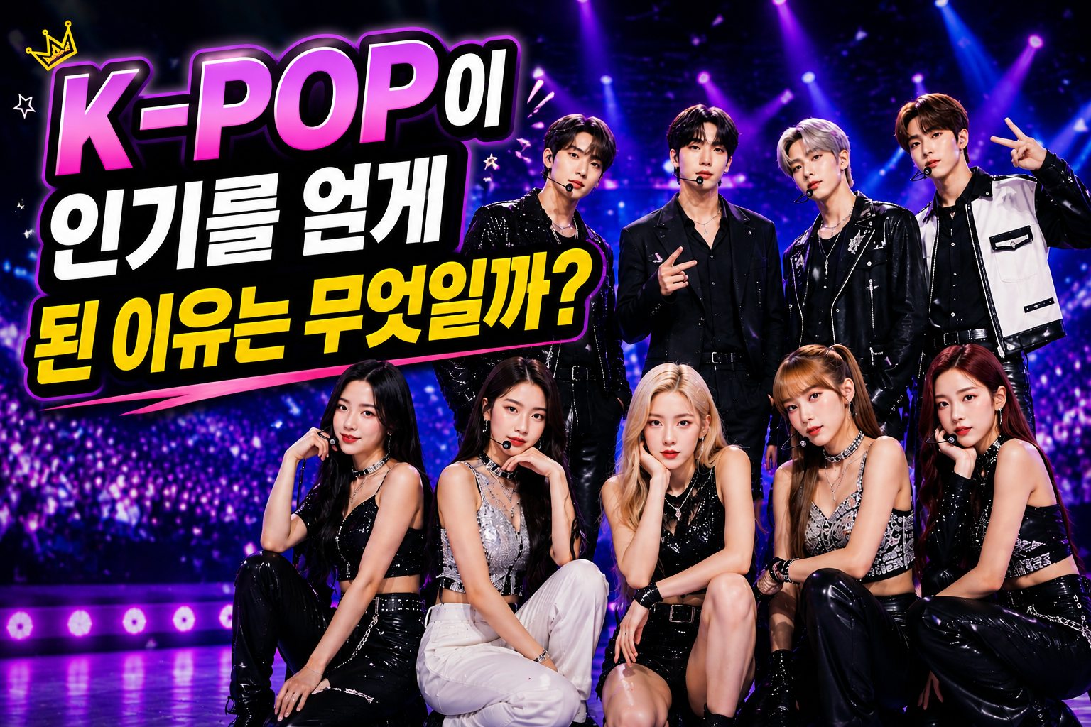 K-POP이 인기를 얻게 된 이유는 무엇일까? 유튜브·해외 차트·팬덤으로 알아보는 성공의 비결
