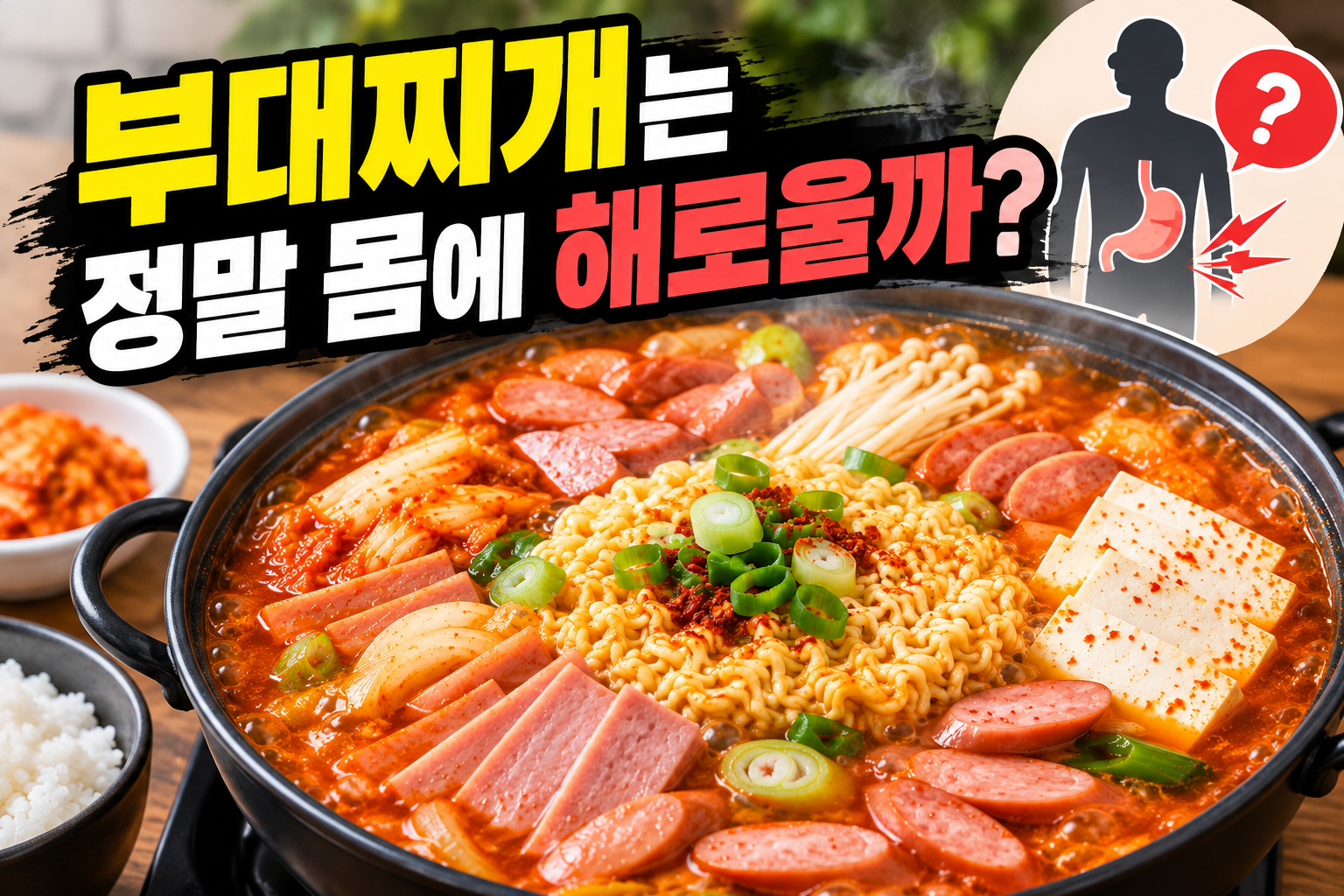 부대찌개는 정말 몸에 해로울까? 오래 사랑받은 음식의 진실